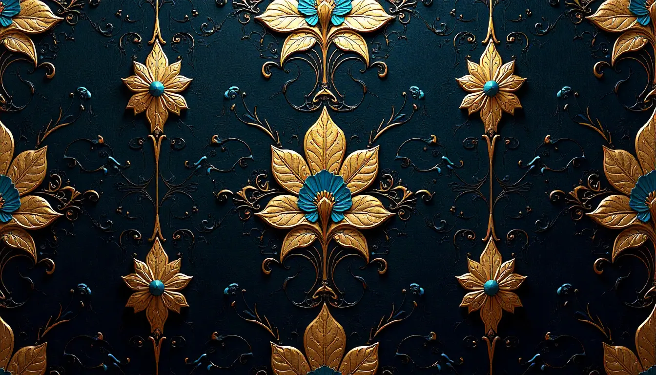 Motif répétitif typique de l'art déco, représentant l'inspiration pour les vêtements en éditions limitées Monark