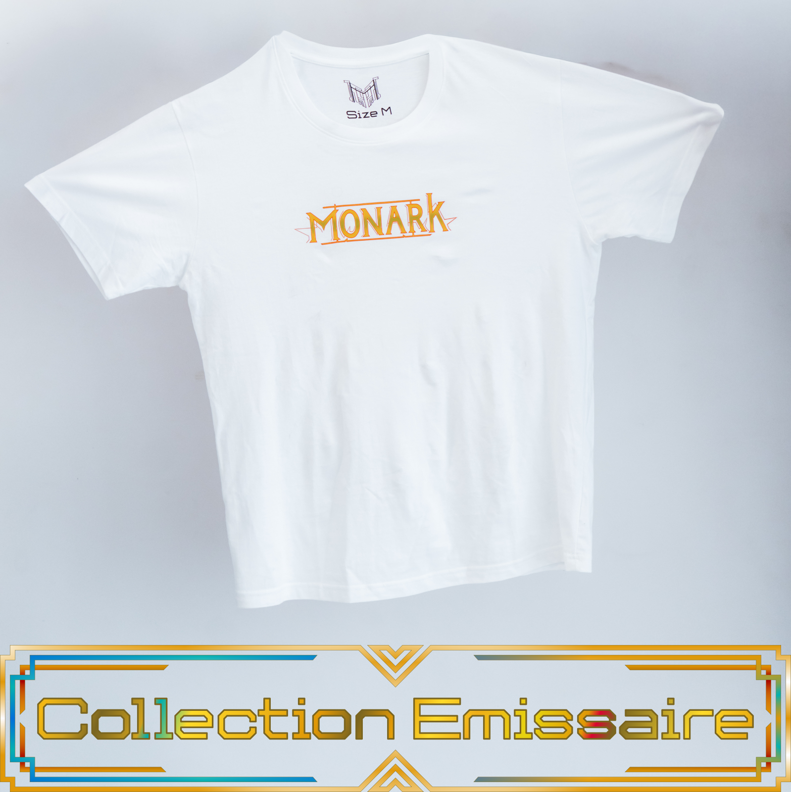 T-Shirt Émissaire Blanc - Clarté et Élévation