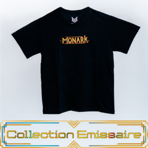 T-shirt Émissaire Noir - Ombre et Puissance